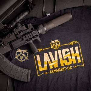 Extra Large Lavish Armament Solid Black w/Logo